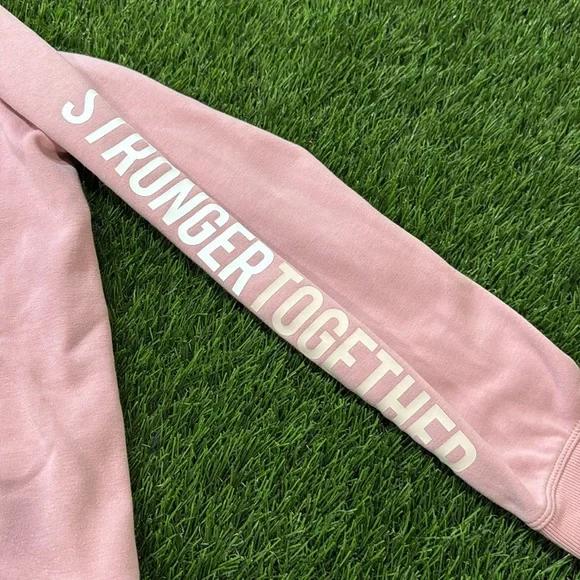 Athleta Girl Hooded Sweatshirt - Stronger Together - Picture 4 of 5